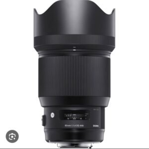 85 MM Sigma Lens