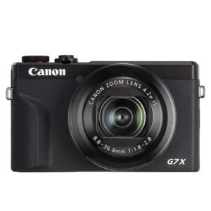 Canon PowerShot G7 X Mark III (Black) – 20.1MP 4K Vlogging Camera